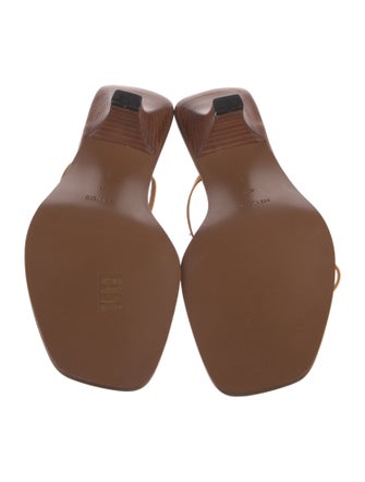 Neous Leather Leather Trim Embellishment Slides