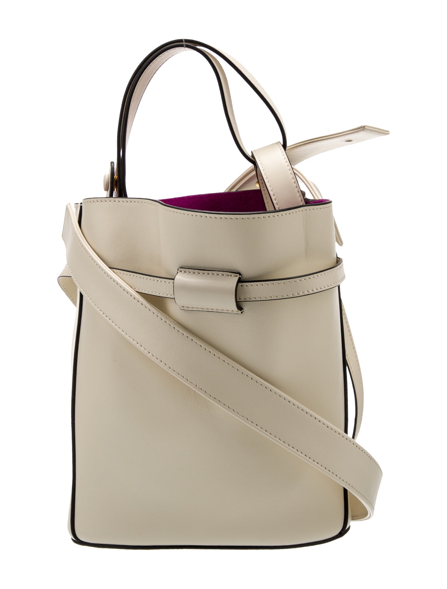 Neous Leather Bucket Bag