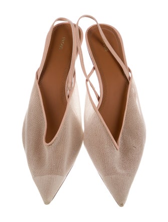 Neous Mesh Slingback Pumps