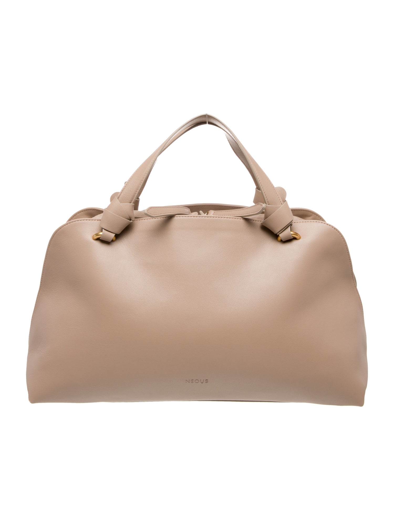 Neous Leather Top Handle Bag