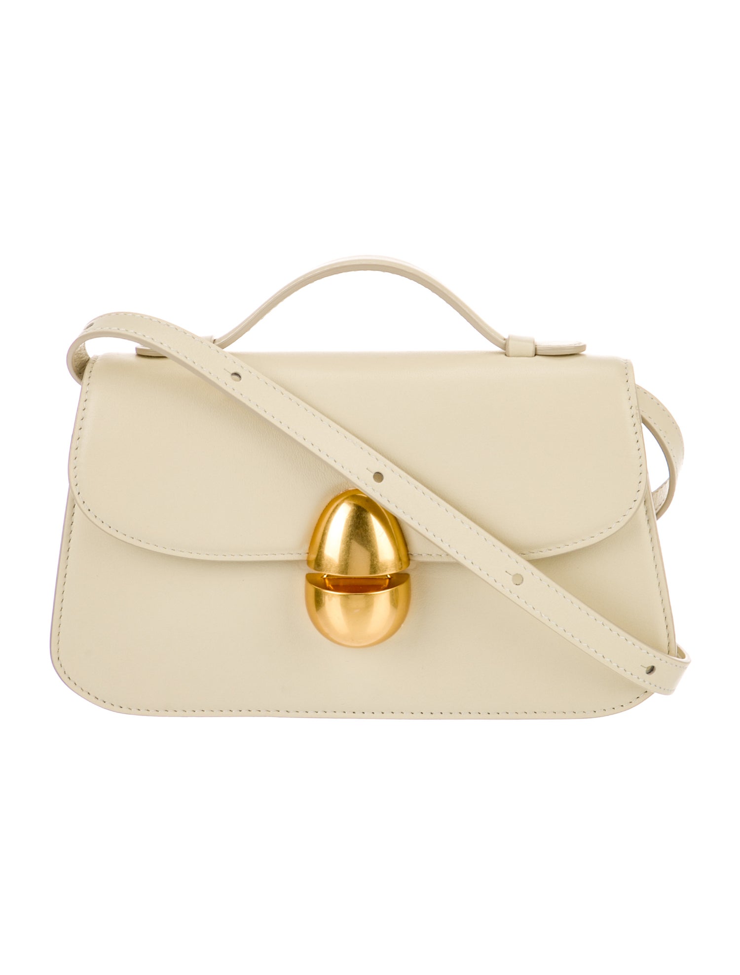 Neous Leather Top Handle Bag