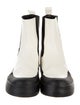 Neous Leather Colorblock Pattern Chelsea Boots