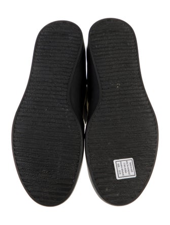 Neous Leather Colorblock Pattern Chelsea Boots