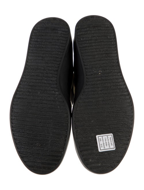 Neous Leather Colorblock Pattern Chelsea Boots