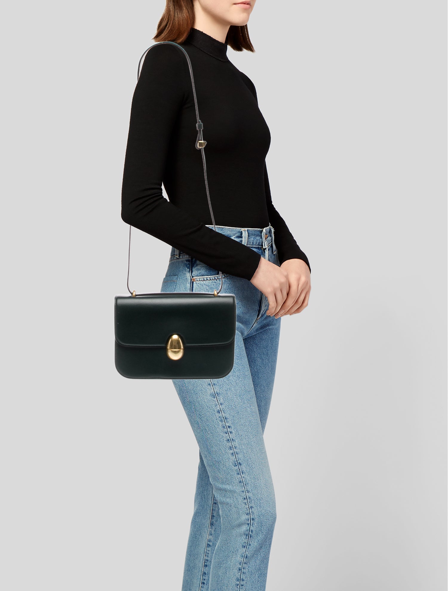 Neous Leather Crossbody Bag