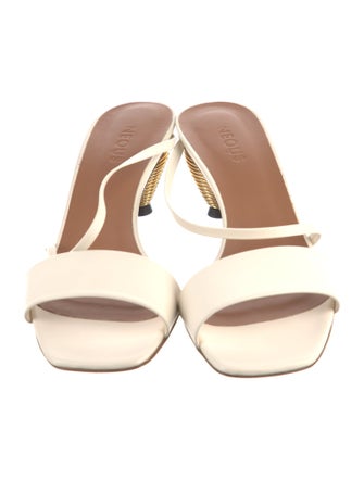 Neous Leather Slides