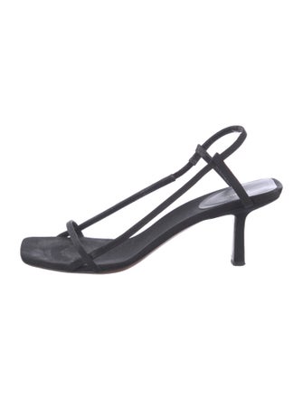 Neous Satin Slingback Sandals
