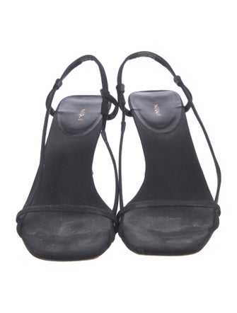 Neous Satin Slingback Sandals