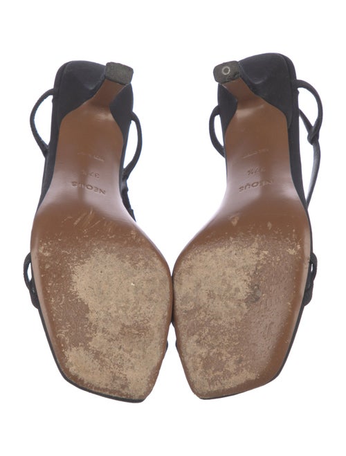 Neous Satin Slingback Sandals