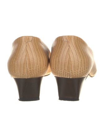 Neous Lizard Animal Print Pumps