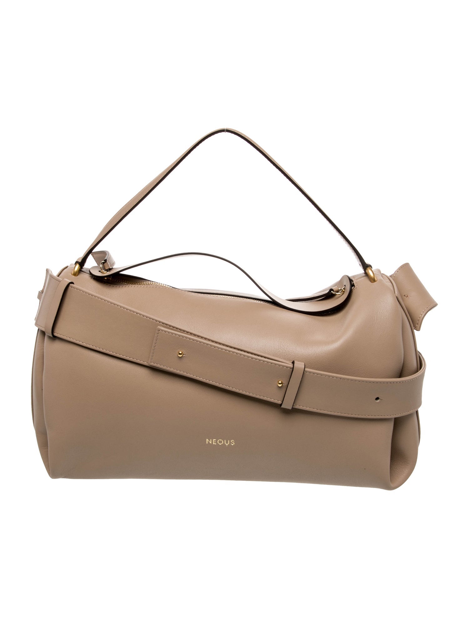 Neous Leather Top Handle Bag