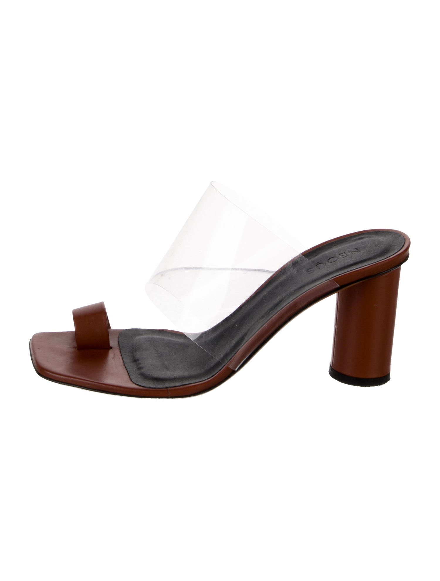 Neous Leather Slides