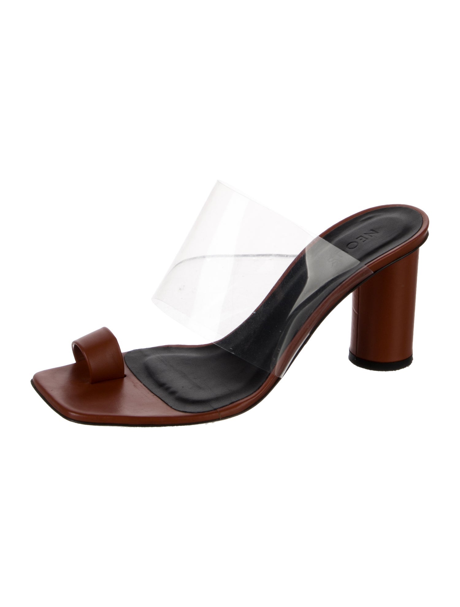 Neous Leather Slides
