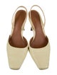 Neous Leather Slingback Pumps
