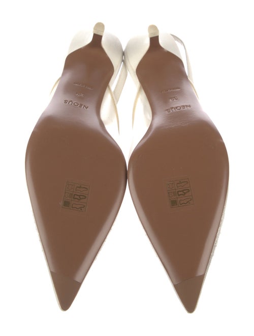 Neous Mesh Slingback Pumps