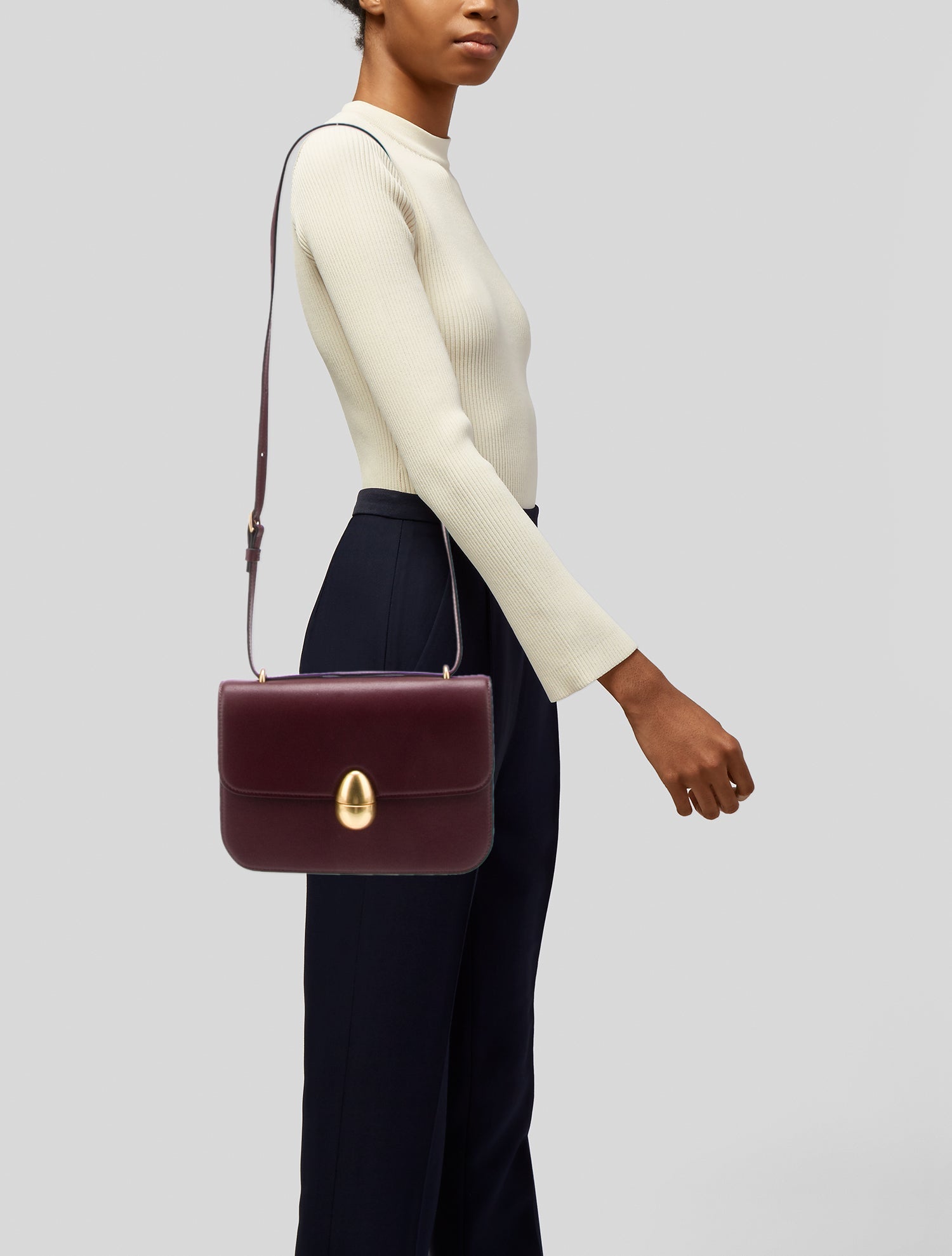 Neous Leather Crossbody Bag