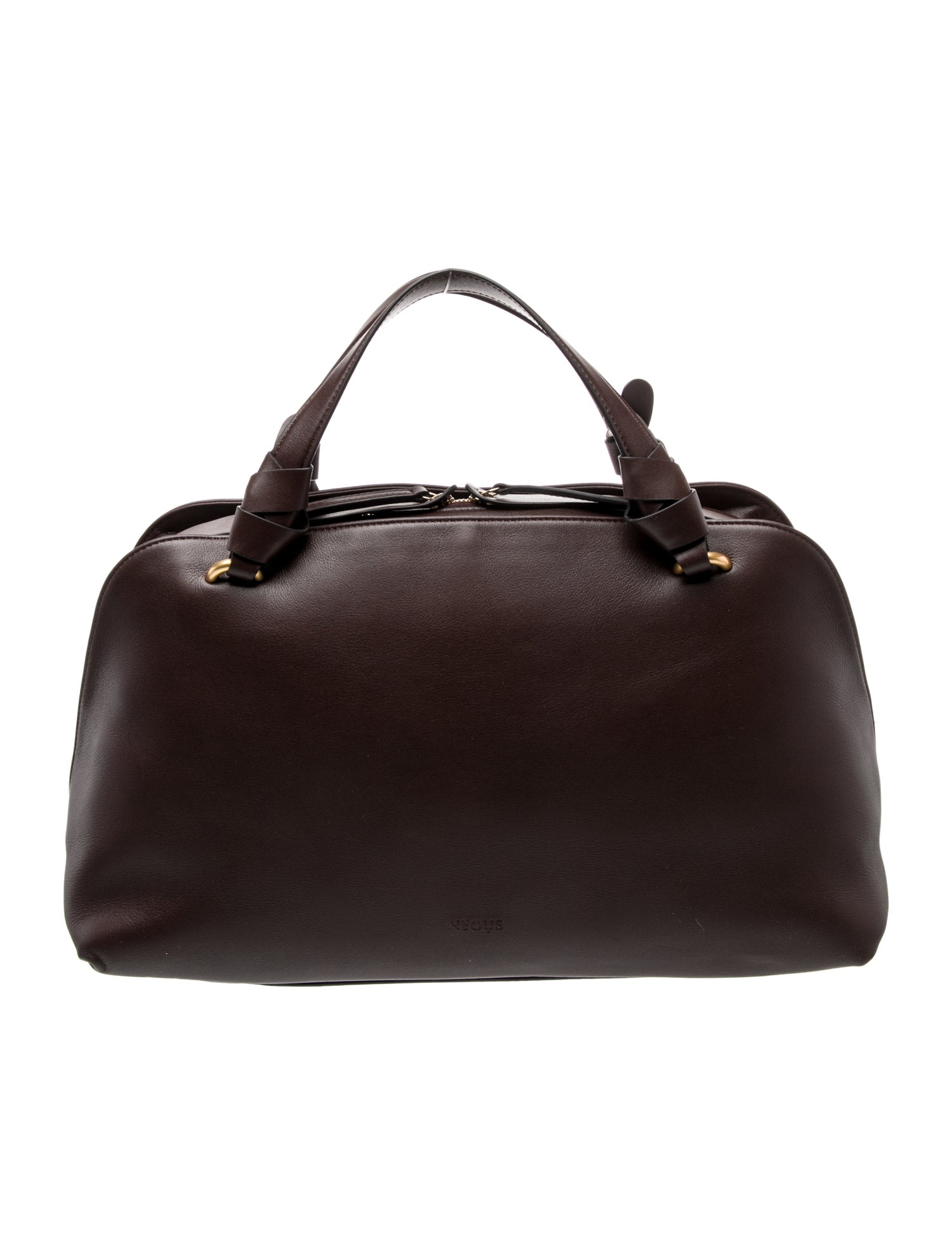 Neous Leather Top Handle Bag