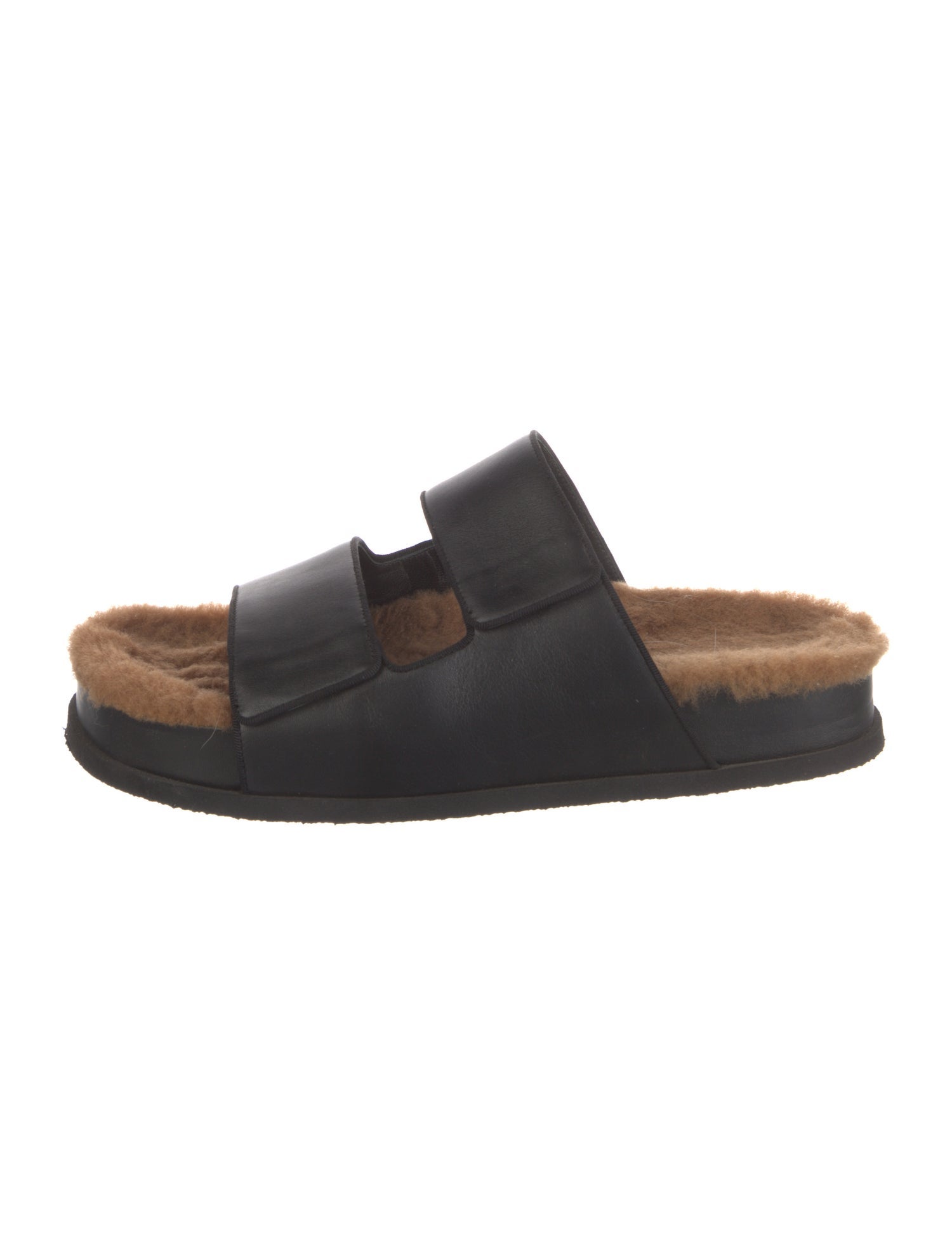 Neous Leather Slides