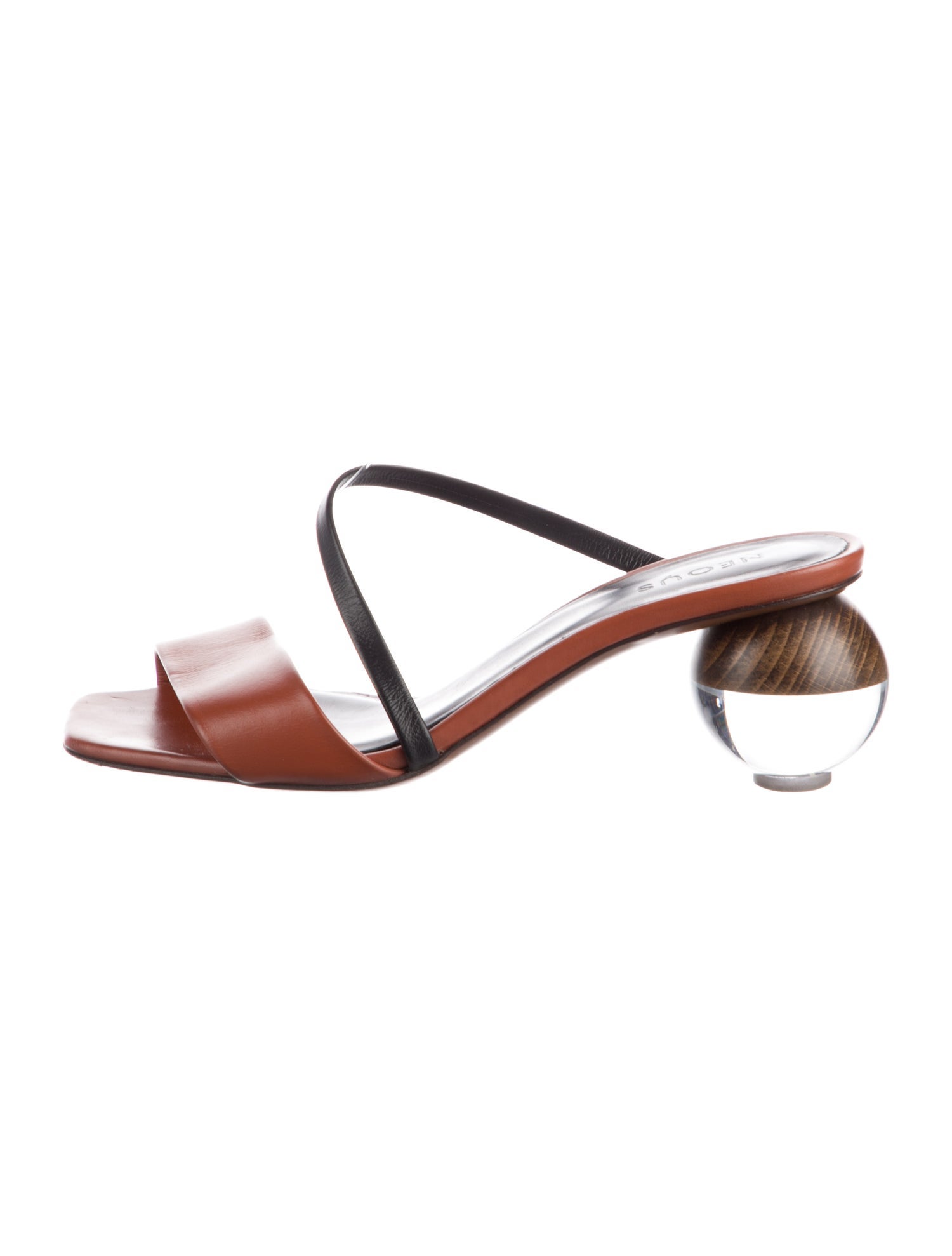 Neous Leather Slides