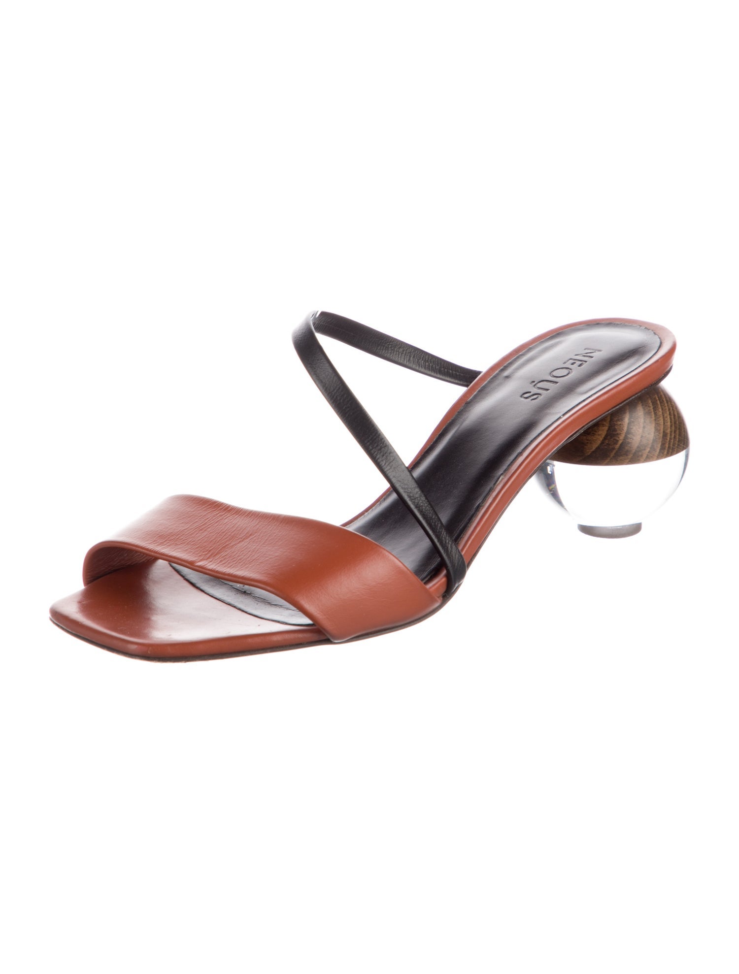 Neous Leather Slides