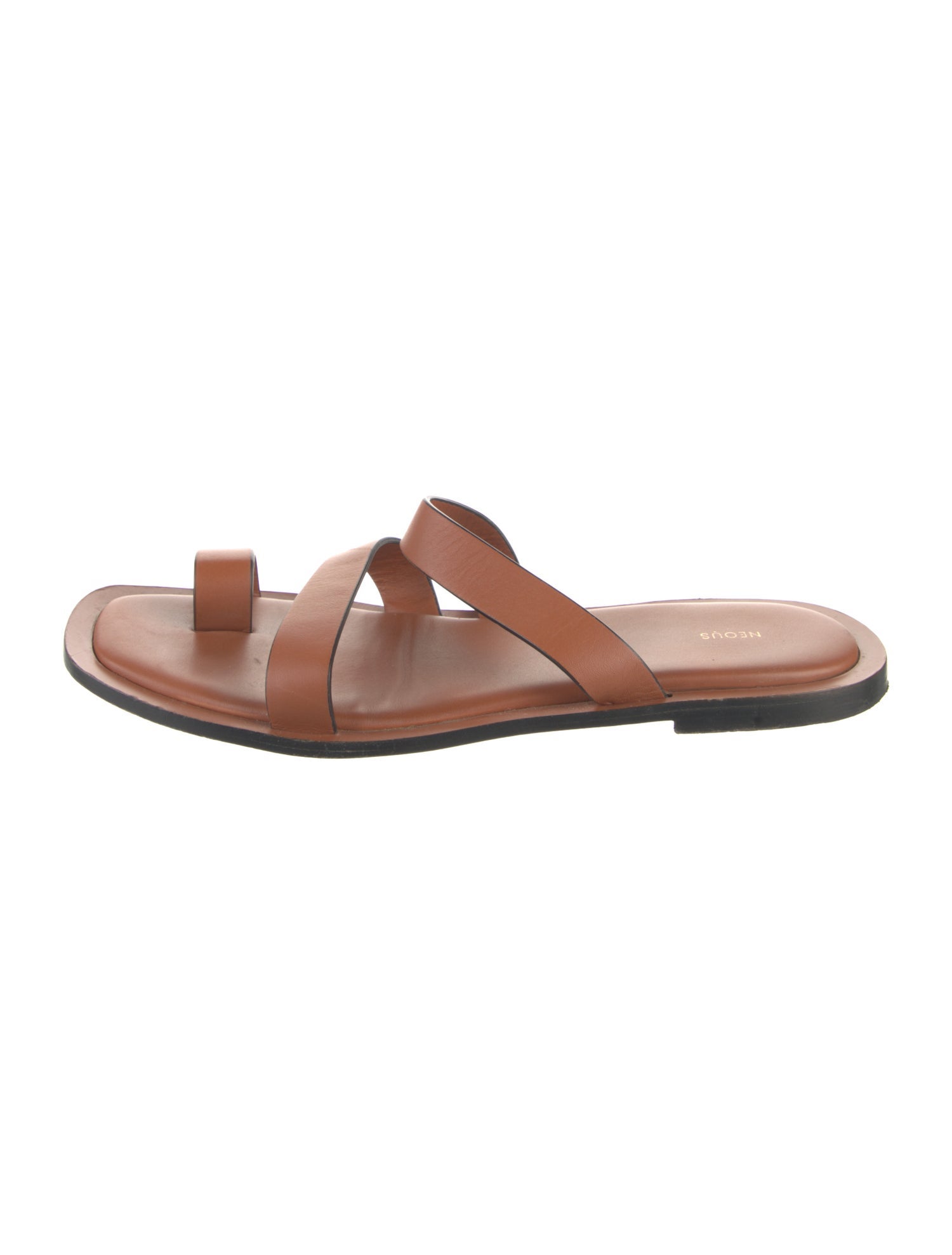 Neous Leather Slides