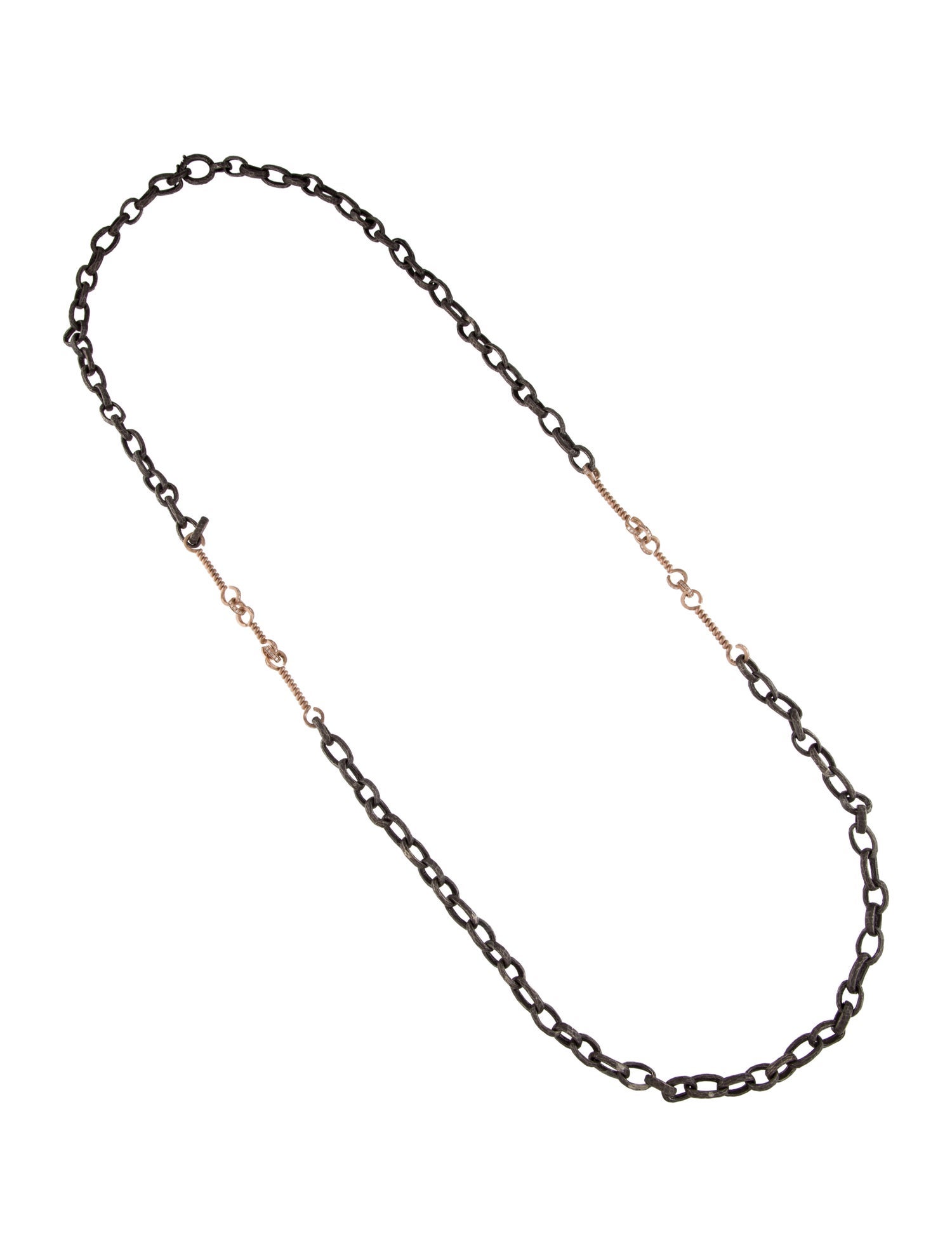Nancy Newberg 1.98ctw Diamond Hammered Necklace