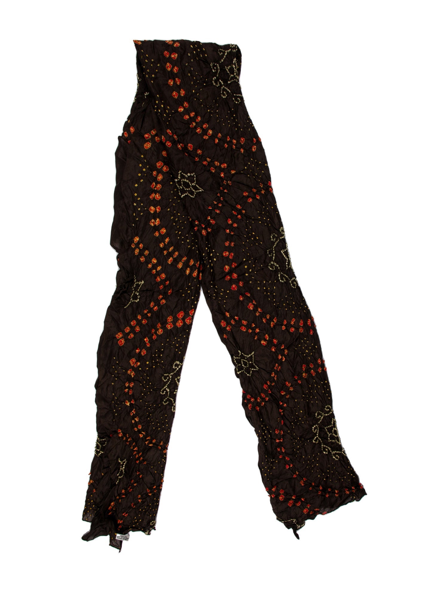 Nini Silk Striped Scarf