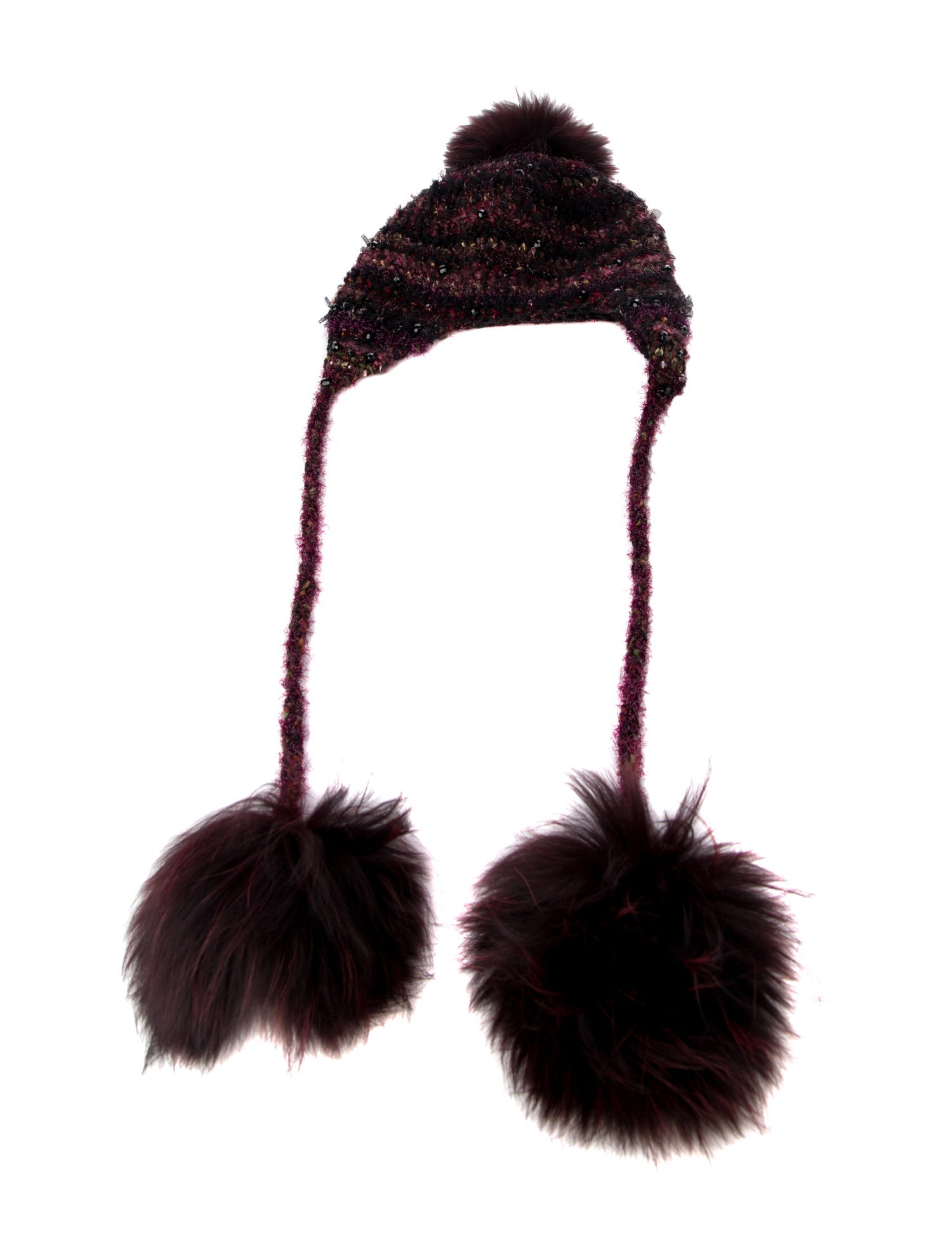 Nini Embellished Knit Beanie