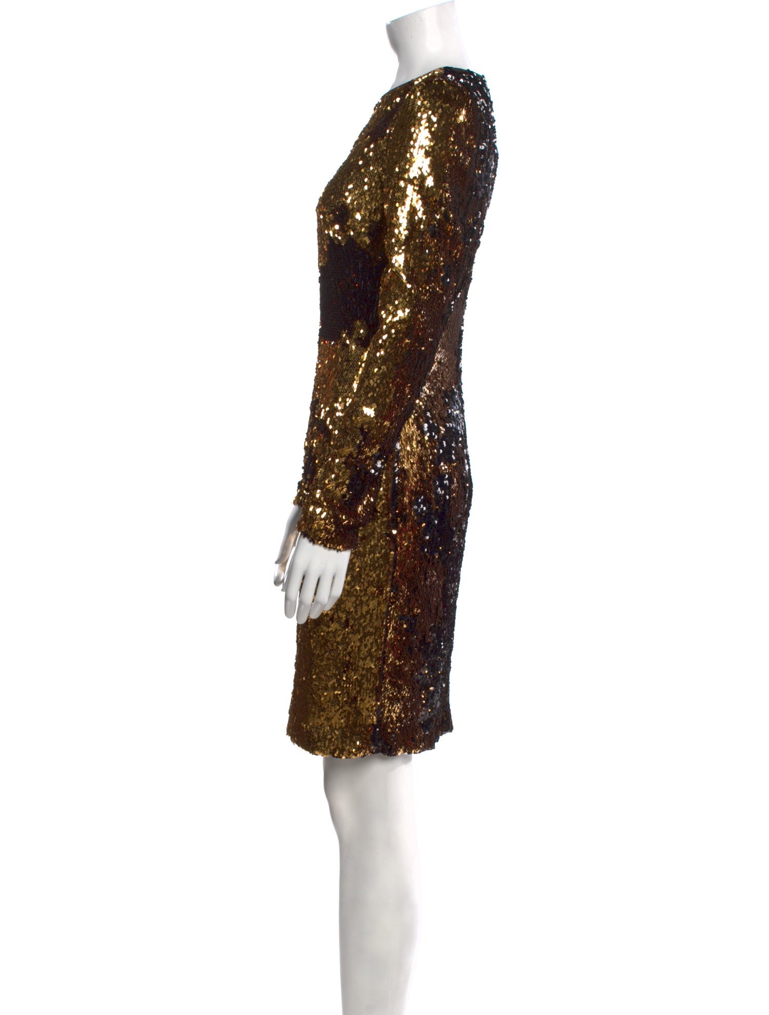 NK32 Naeem Khan Crew Neck Mini Dress w/ Tags