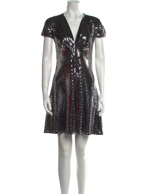 NK32 Naeem Khan Nylon Mini Dress