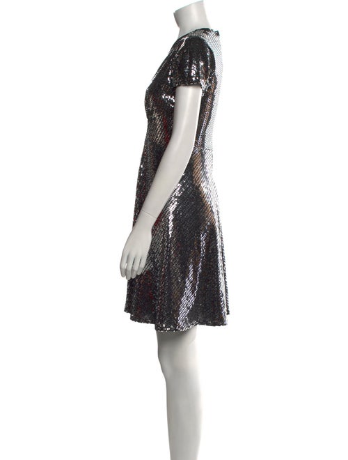 NK32 Naeem Khan Nylon Mini Dress