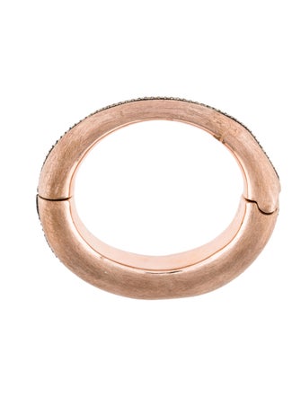 Nanis Marcasite Textured Bangle