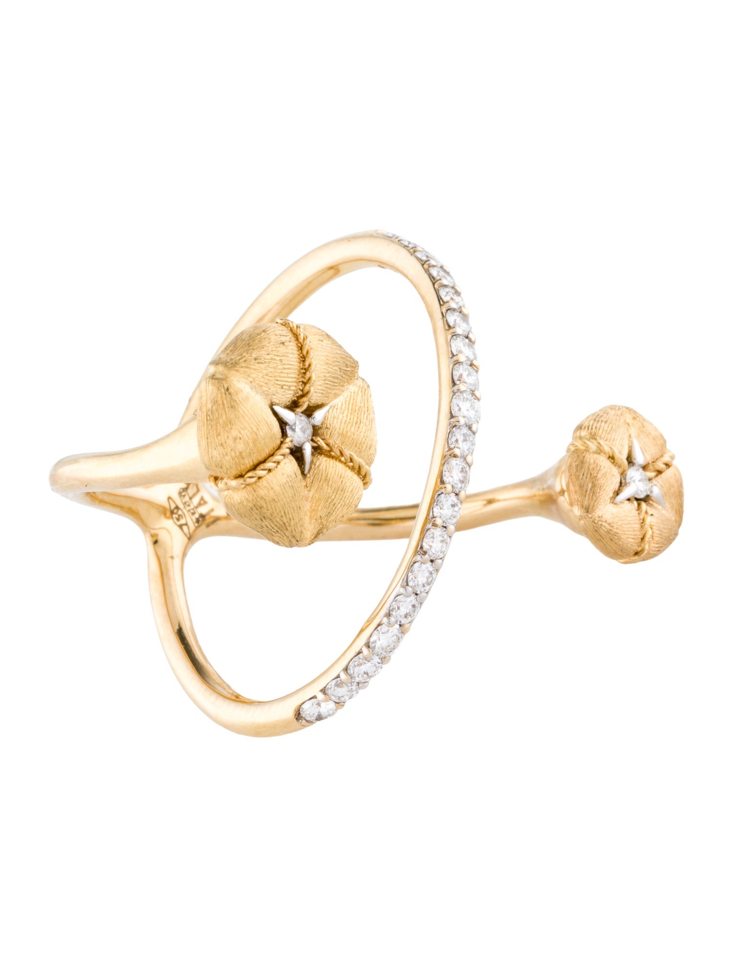 Nanis 18K Diamond Amarcord Ring