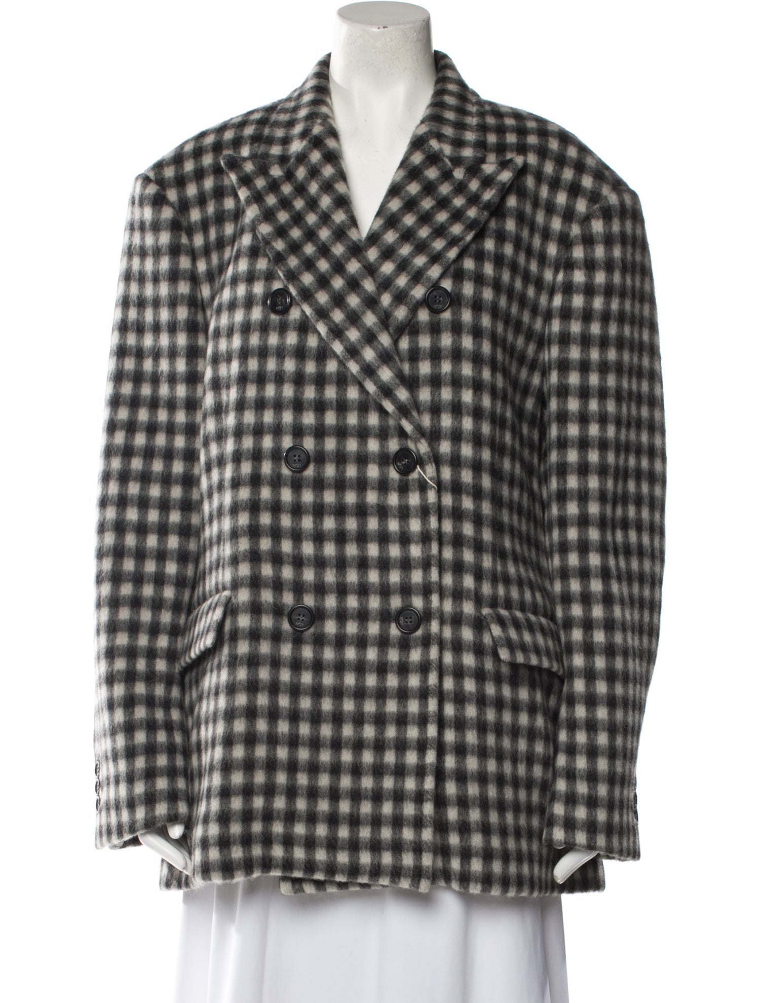 Nº 21 Plaid Print Blazer