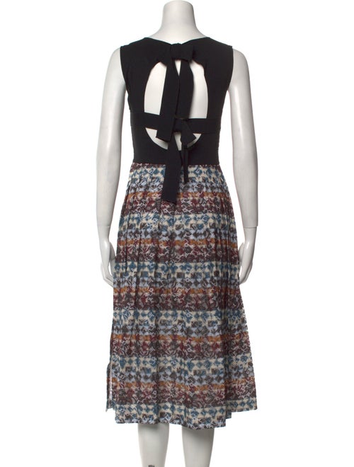 Nº 21 Printed Midi Length Dress