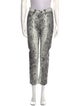 Nº 21 Animal Print Straight Leg Pants