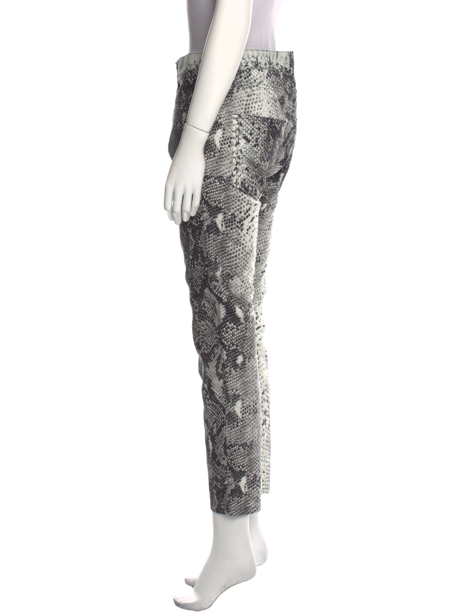 Nº 21 Animal Print Straight Leg Pants