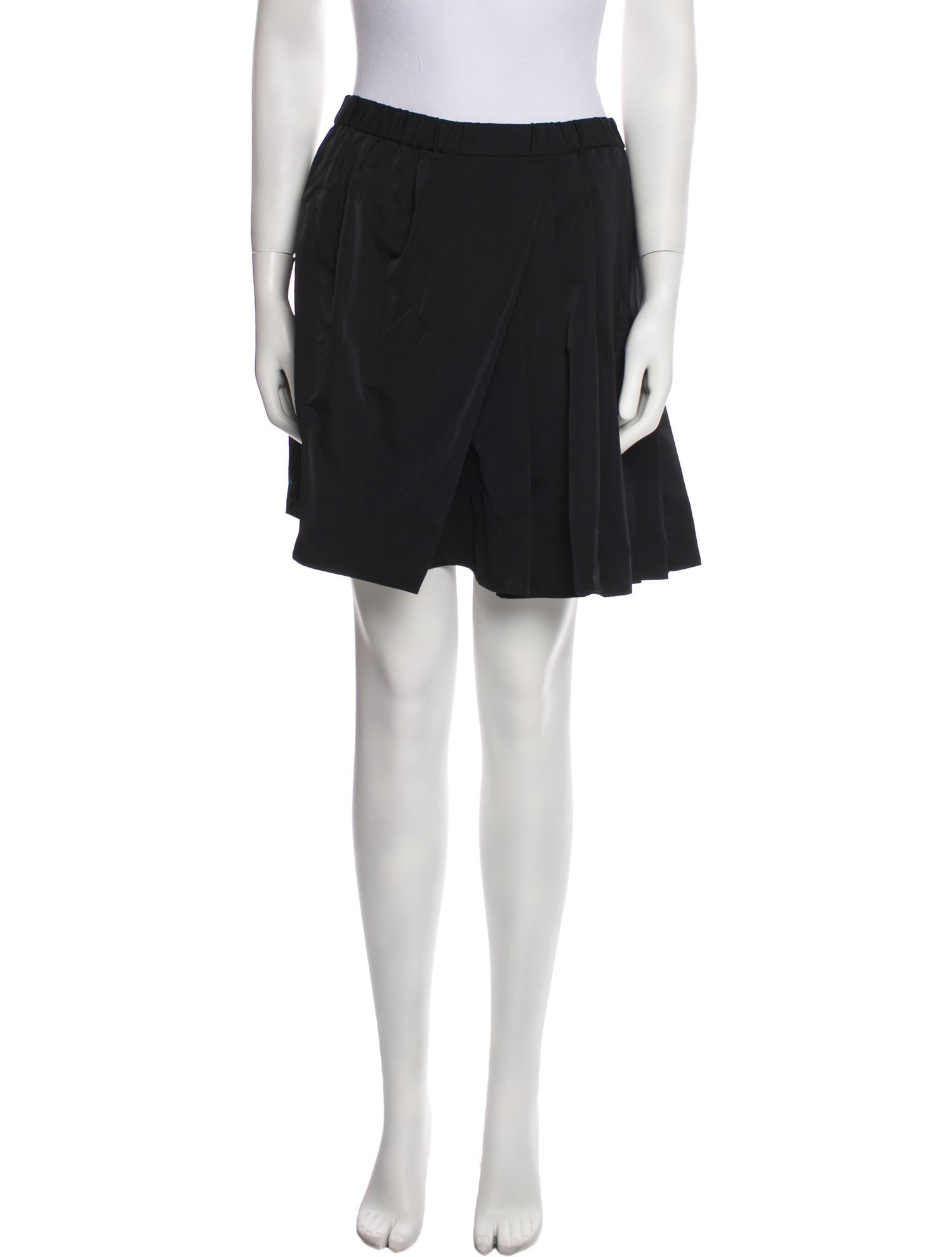 Nº 21 Pleated Accents Mini Skirt