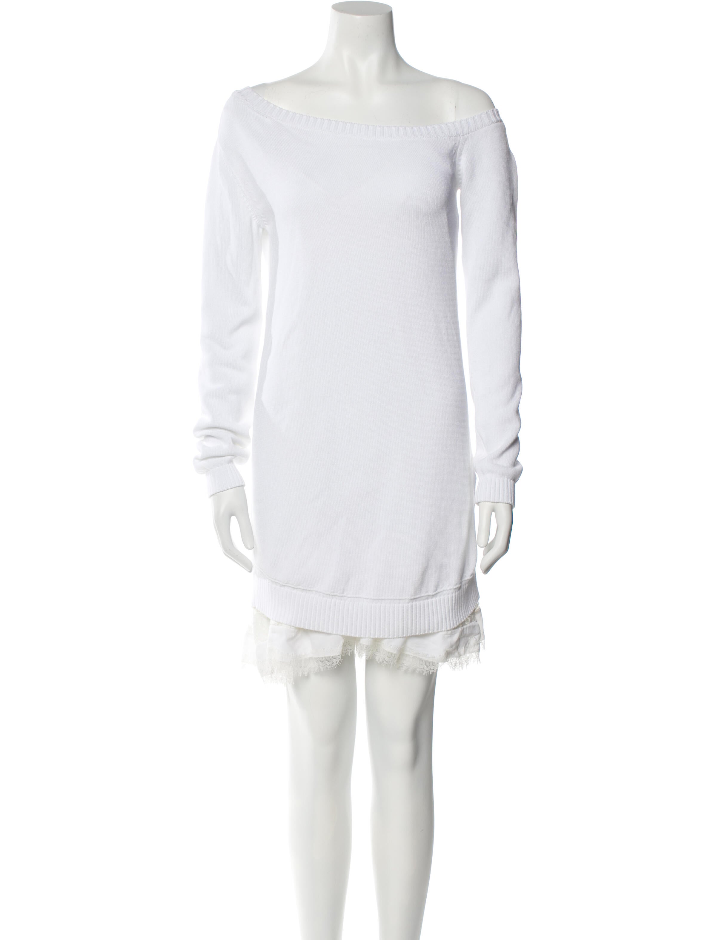 Nº 21 Bateau Neckline Mini Dress