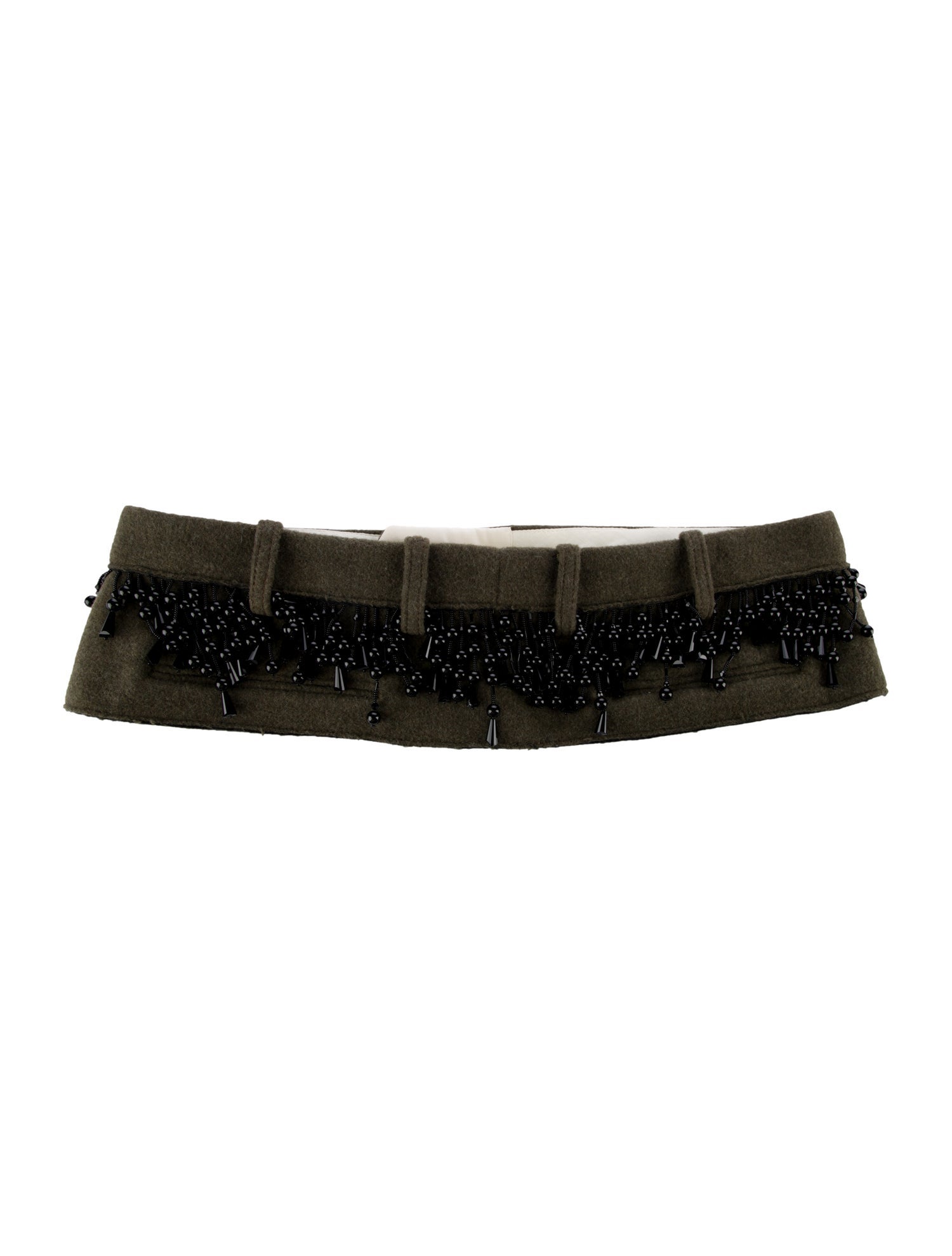 Nº 21 Wide Wool Waist Belt w/ Tags