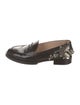 Nº 21 Leather Crystal Embellishments Loafers