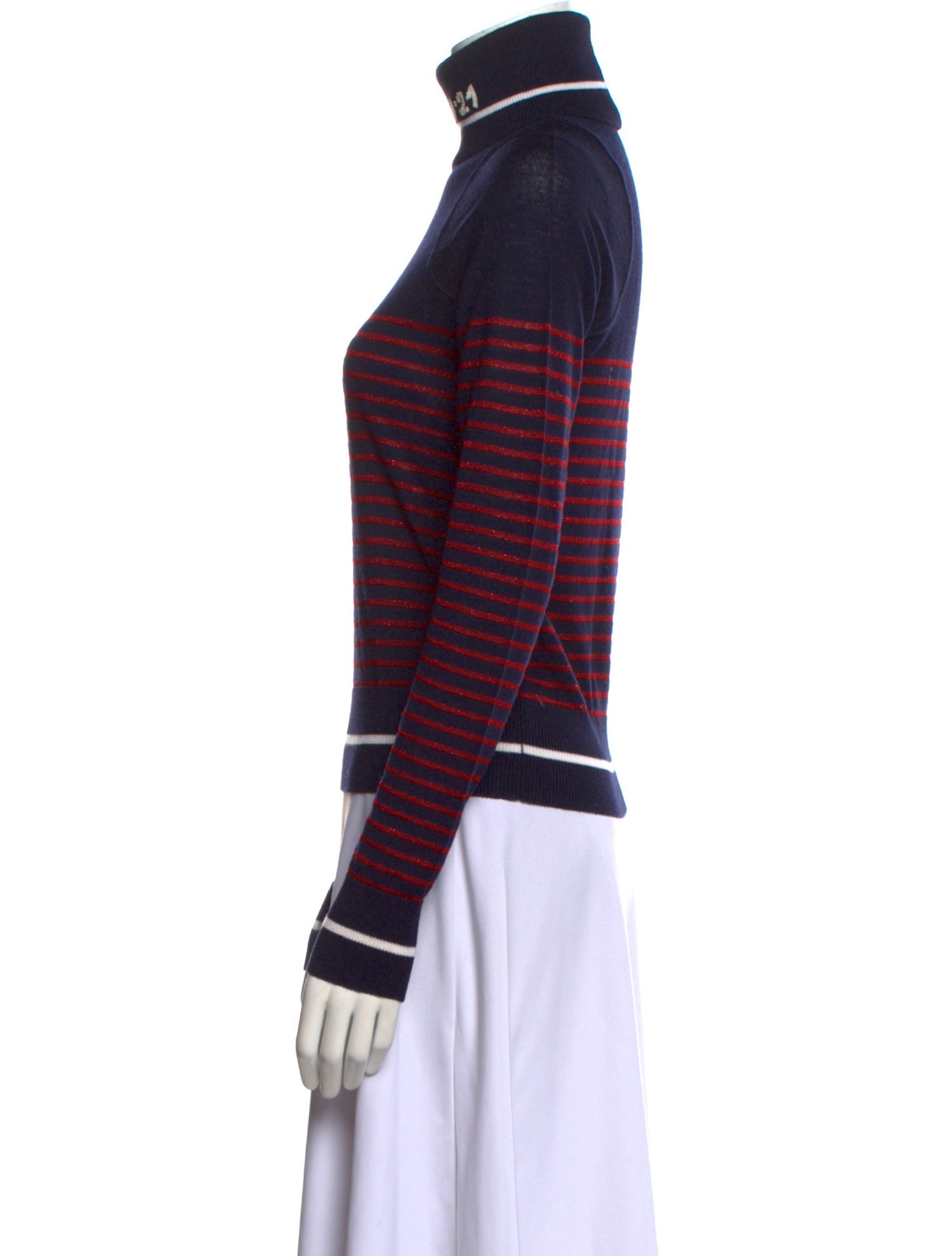 Nº 21 Virgin Wool Striped Sweater