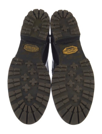 Nº 21 Leather Crystal Embellishments Loafers