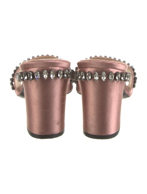 Nº 21 Satin Crystal Embellishments Slides