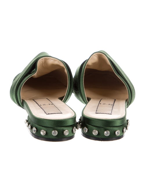 Nº 21 Satin Crystal Embellishments Mules