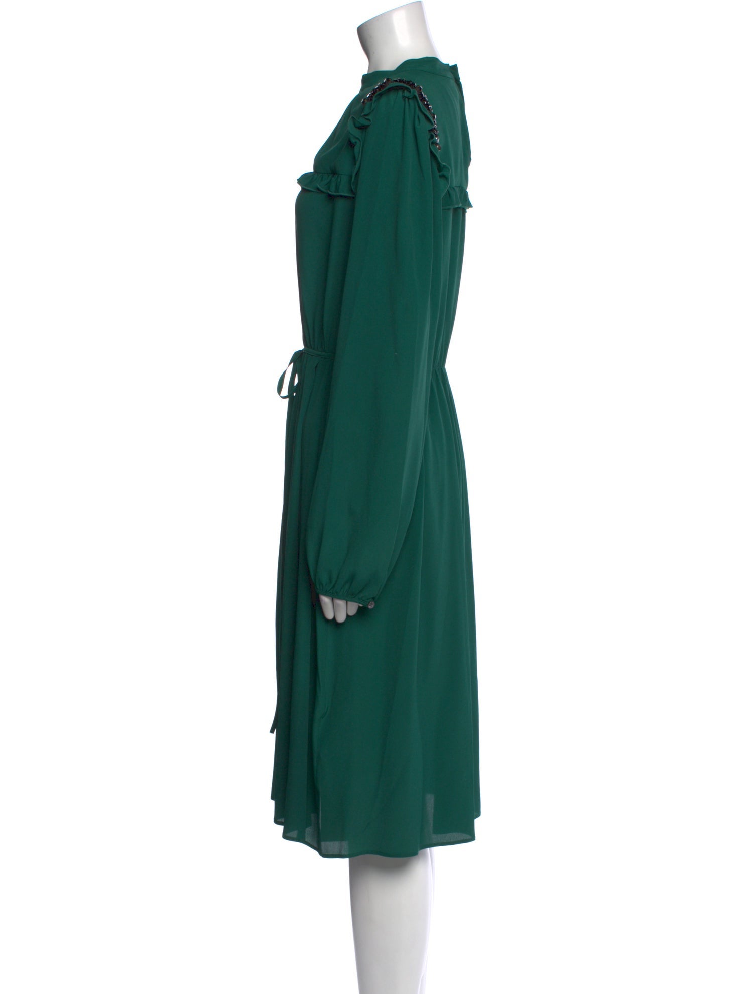 Nº 21 Silk Midi Length Dress