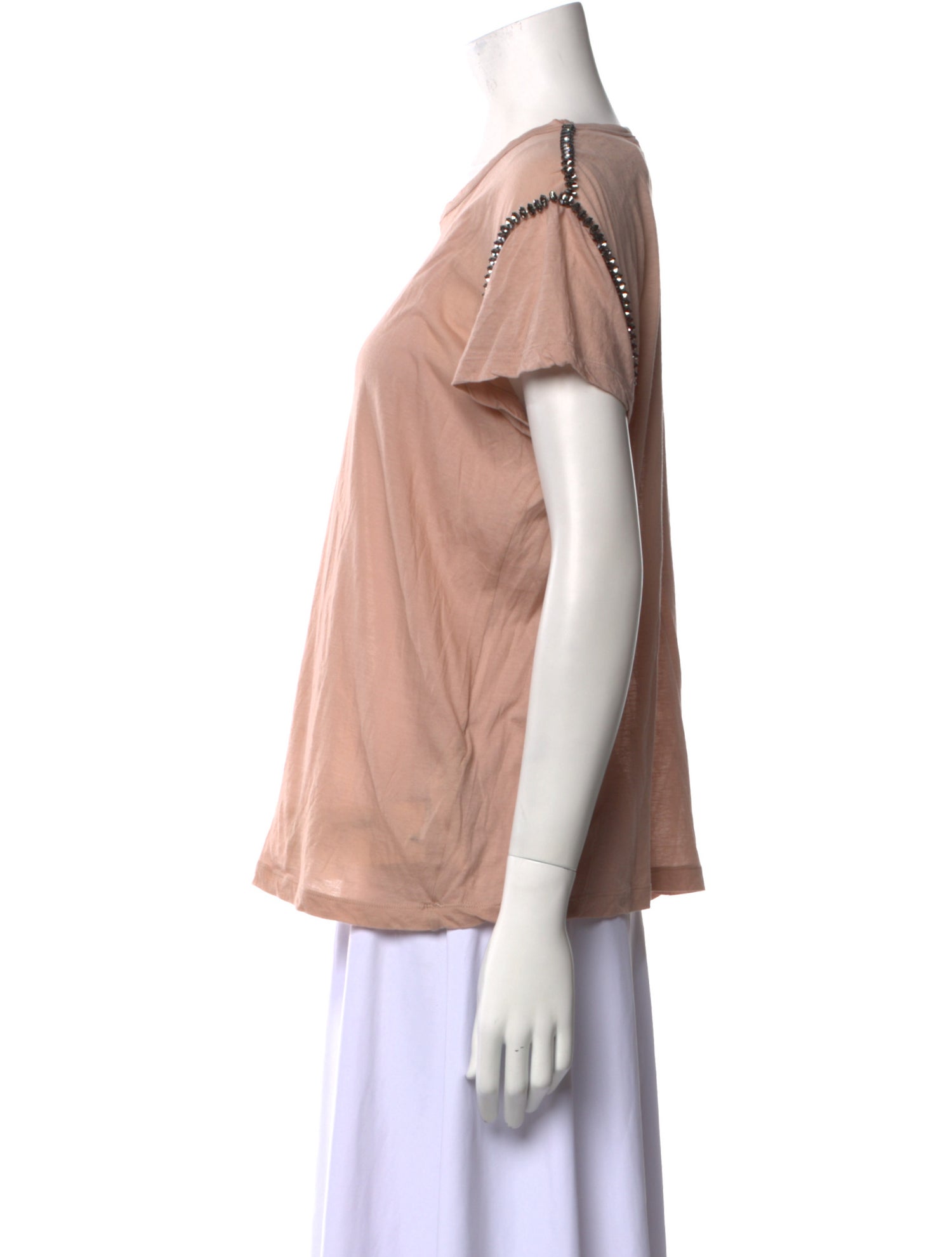 Nº 21 Scoop Neck Short Sleeve T-Shirt