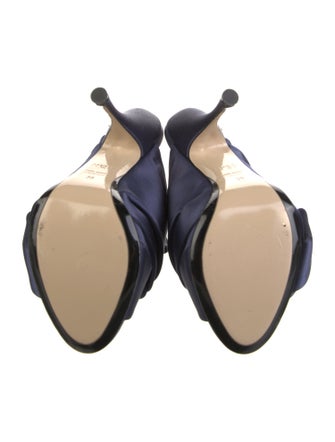 Nº 21 Satin Crystal Embellishments Slides