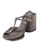 Nº 21 Satin T-Strap Sandals