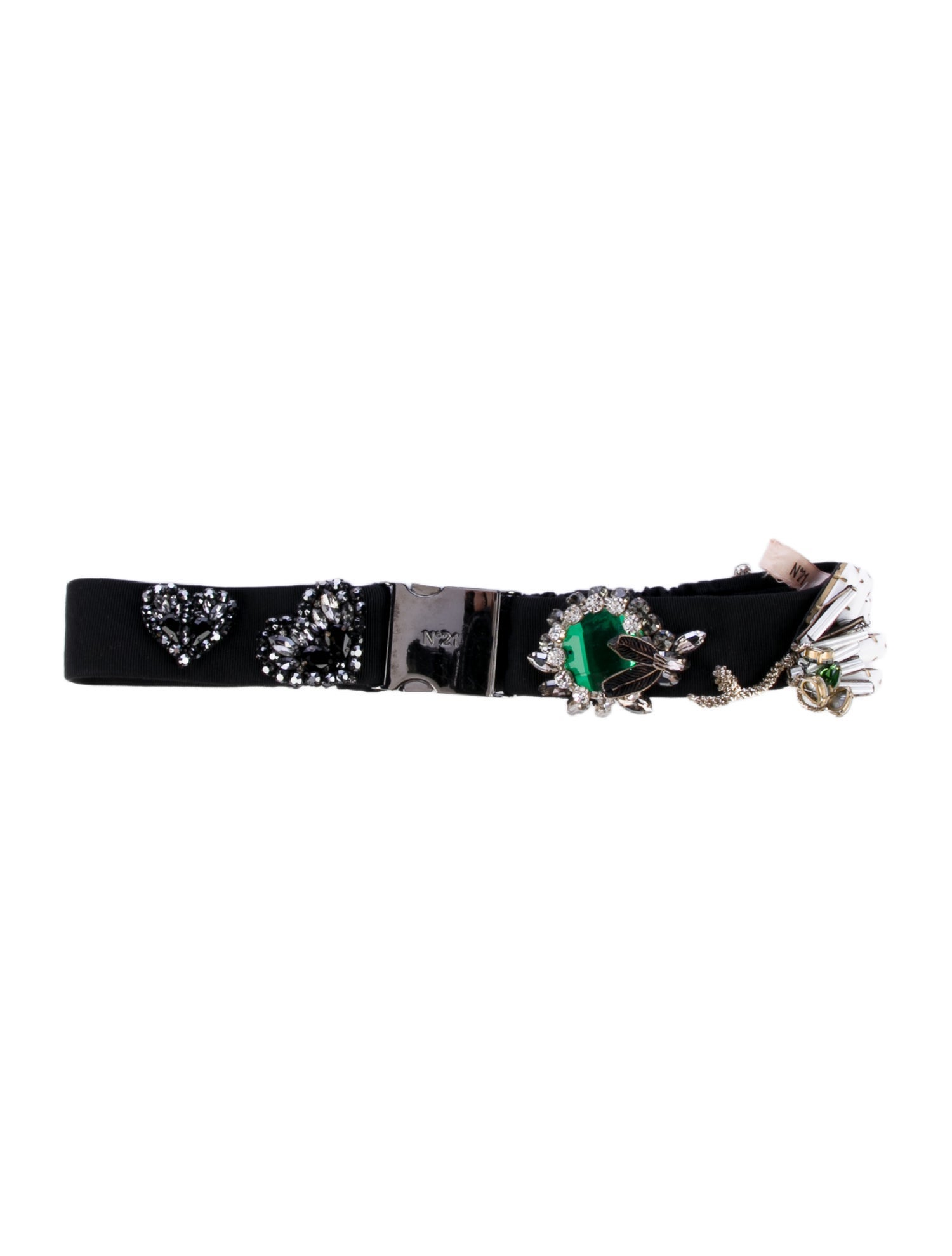 Nº 21 Beaded Accents Belt